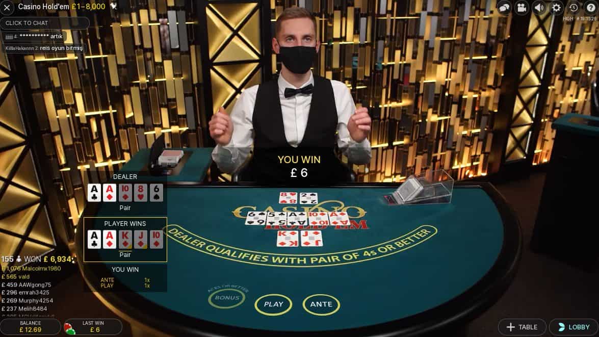 Casino Hold’em Poker
