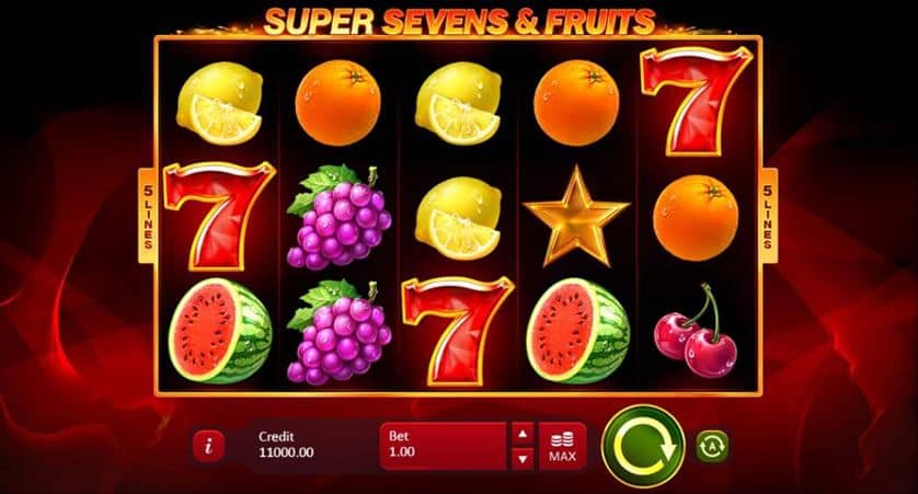 Joacă Gratis 5 Super Sevens & Fruits