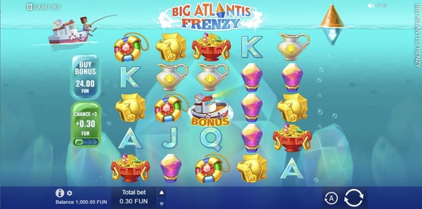 Joacă Gratis Big Atlantis Frenzy