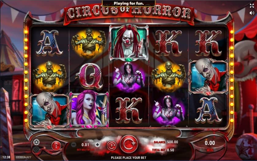 Joacă Gratis Circus of Horror