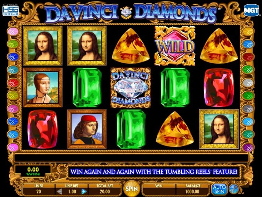 Joacă Gratis Da Vinci Diamonds