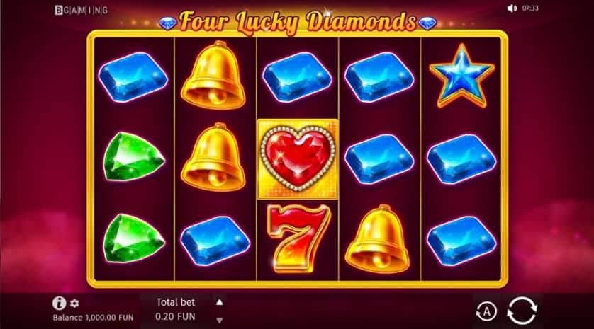 Joacă Gratis Four Lucky Diamonds