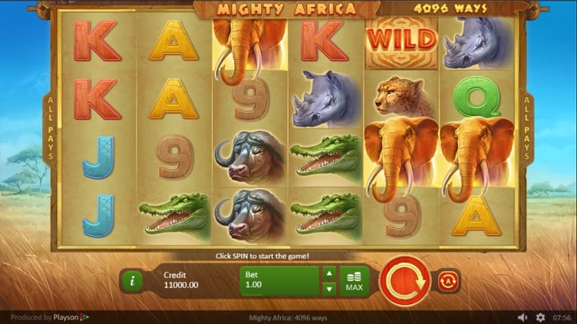 Joacă Gratis Mighty Africa