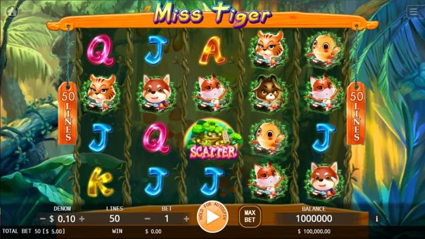 Joacă Gratis Miss Tiger