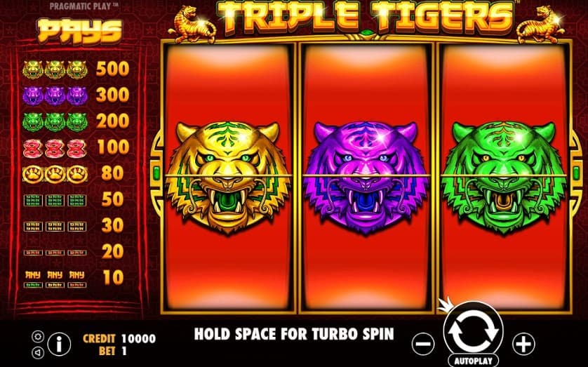 Joacă Gratis Triple Tigers