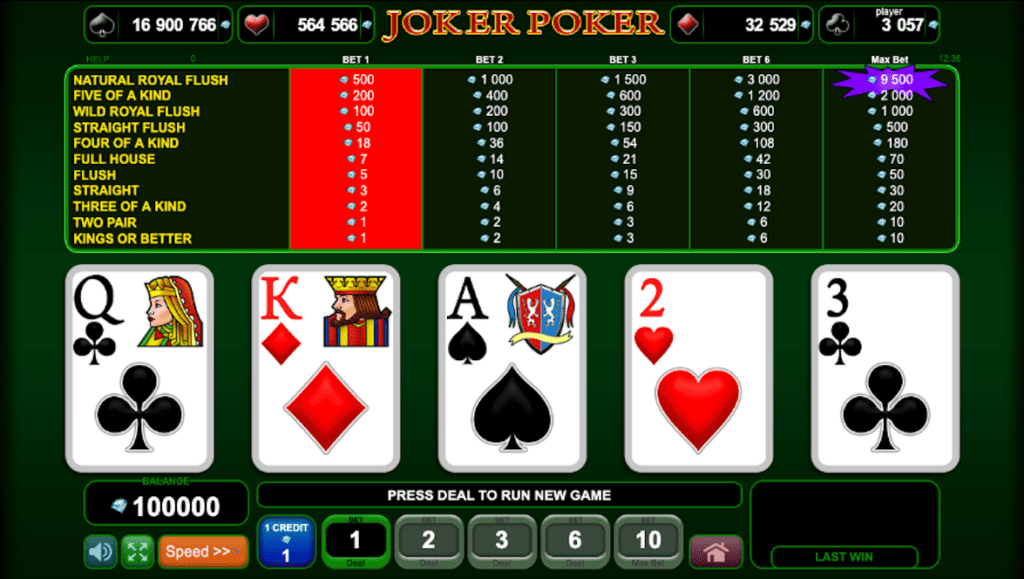 Joacă Gratis Joker Poker