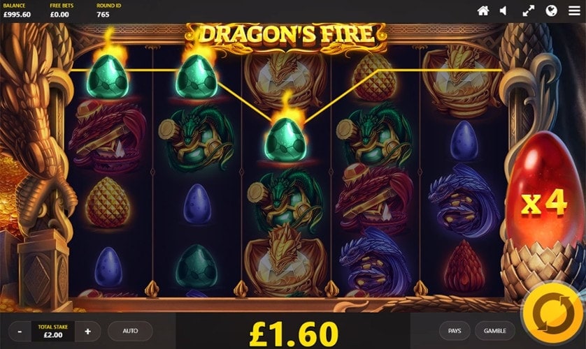 Joacă gratis Dragon’s Fire