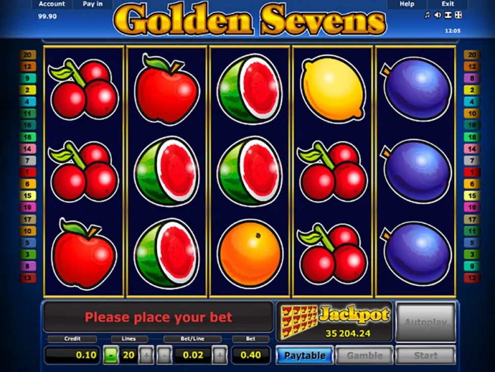 Joacă gratis Golden Sevens