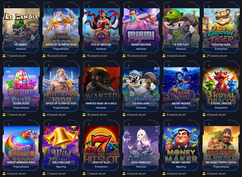 Bitguruz Casino Sloturi